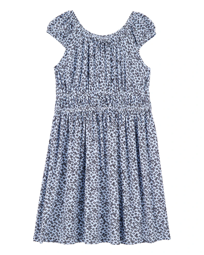 Kid Floral Viscose Dress