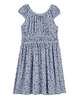 Kid Floral Viscose Dress