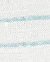 Baby Striped Pull-On Slub Jersey Shorts