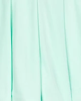 Girls Active Match Skort - Turquoise