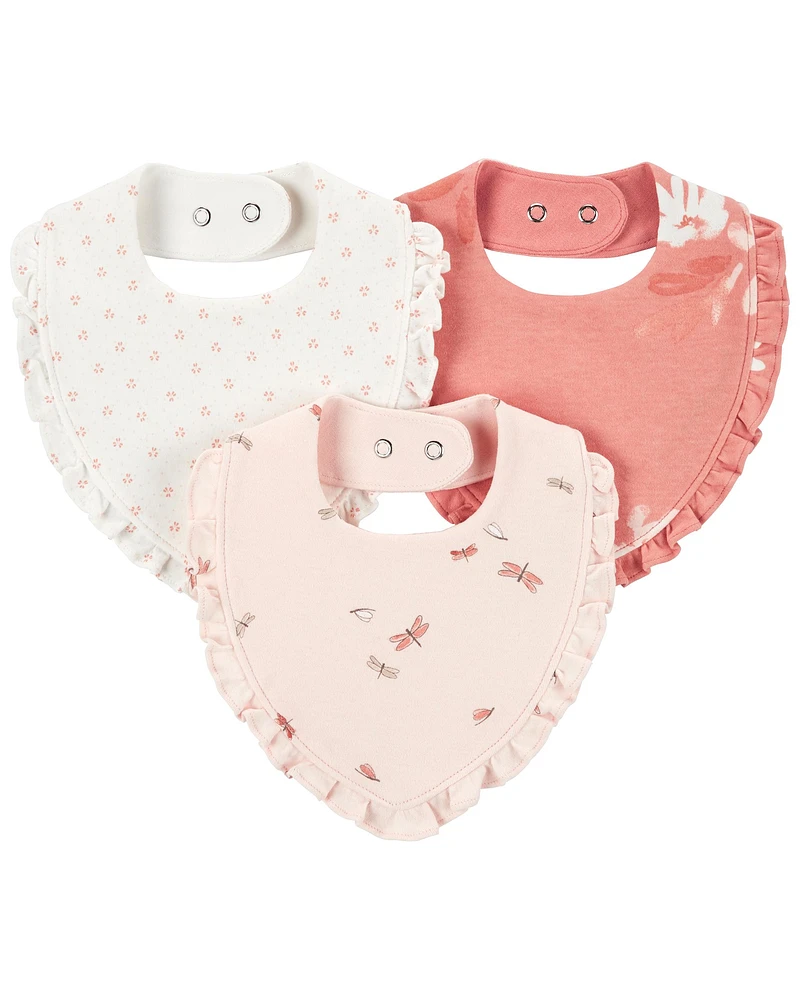 Baby 3-Pack Bandana Bibs