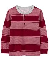 Baby Striped Henley Tee