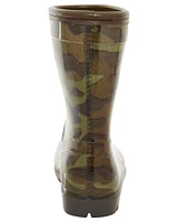 Toddler Camo Print Rain Boots