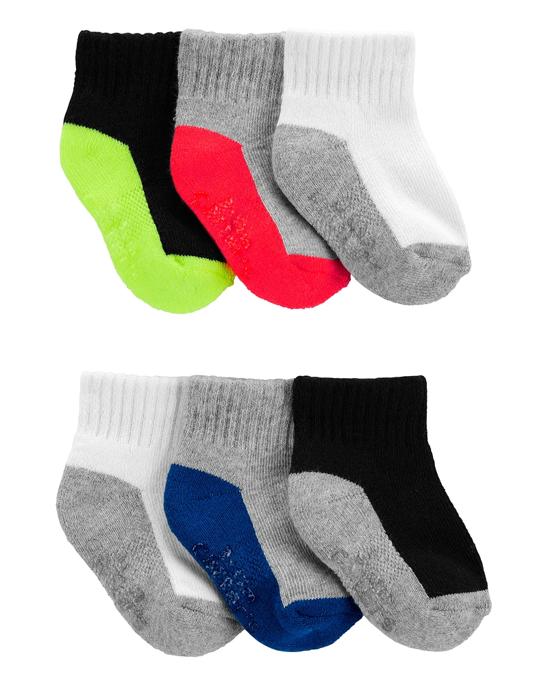 Baby 6-Pack Active Socks