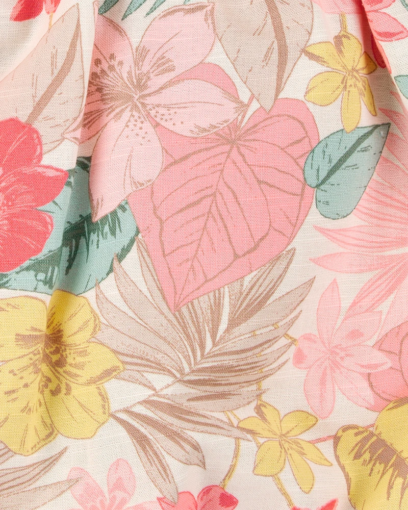 Baby 1-Piece Tropical Print Romper