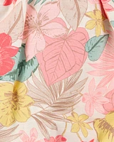 Baby 1-Piece Tropical Print Romper
