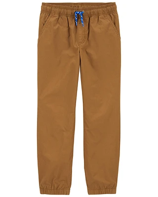 Kid Pull-On Poplin Pants