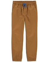 Kid Pull-On Poplin Pants