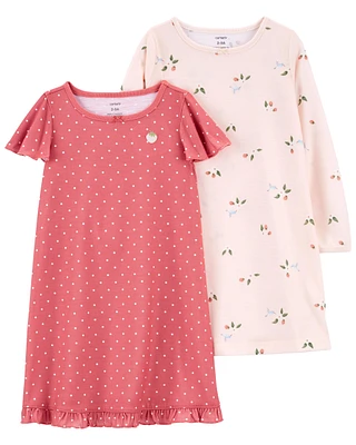 2-Pack Nightgowns