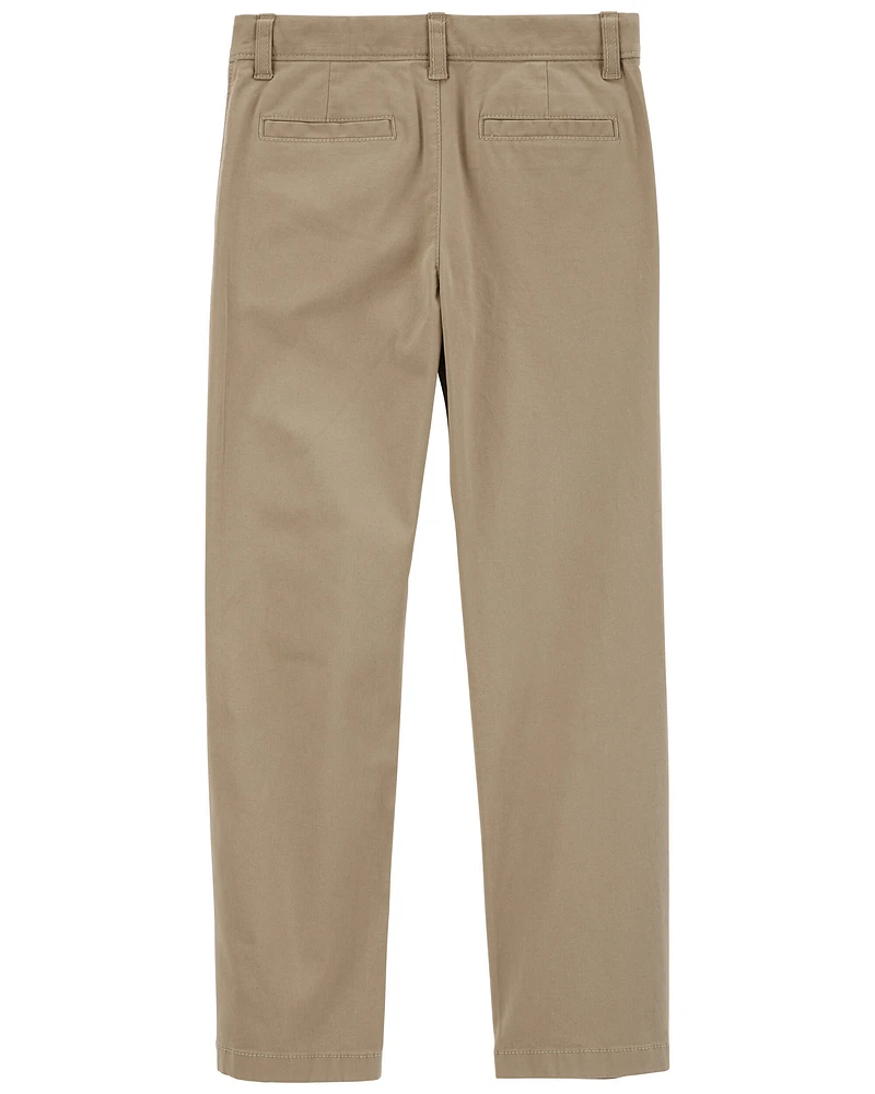 Kid Flat-Front Pants