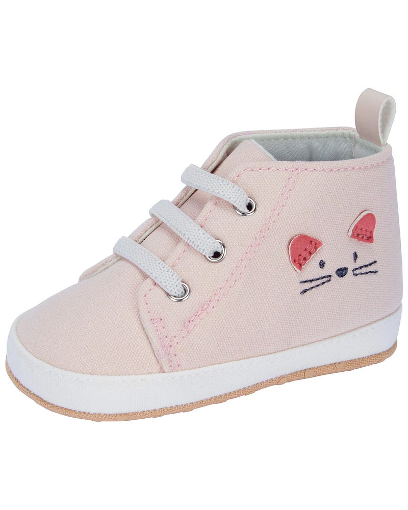 Cat High Top Sneaker Baby Shoes