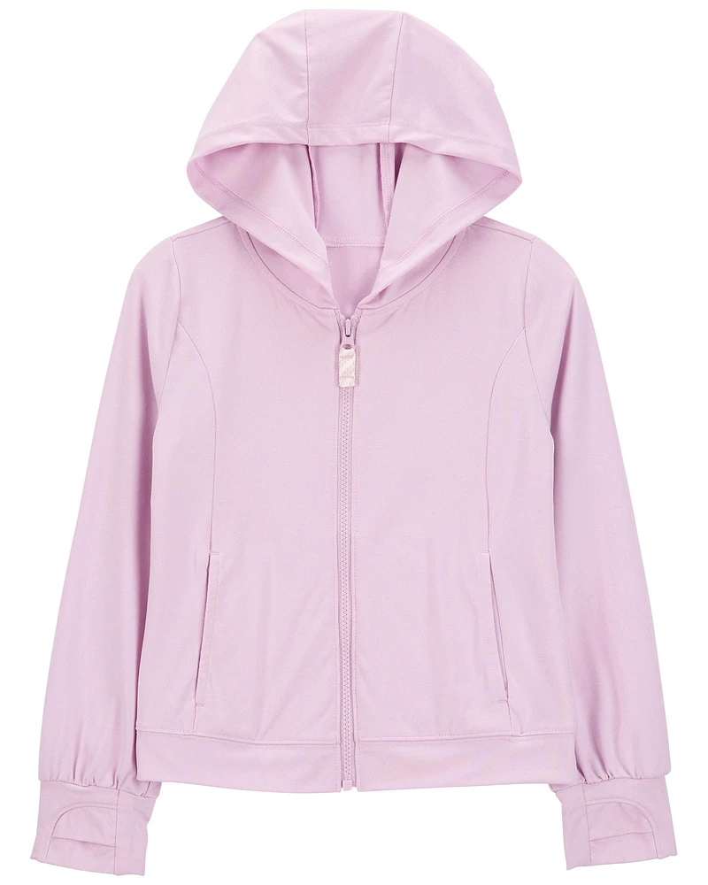 Zip-Up Active Hoodie