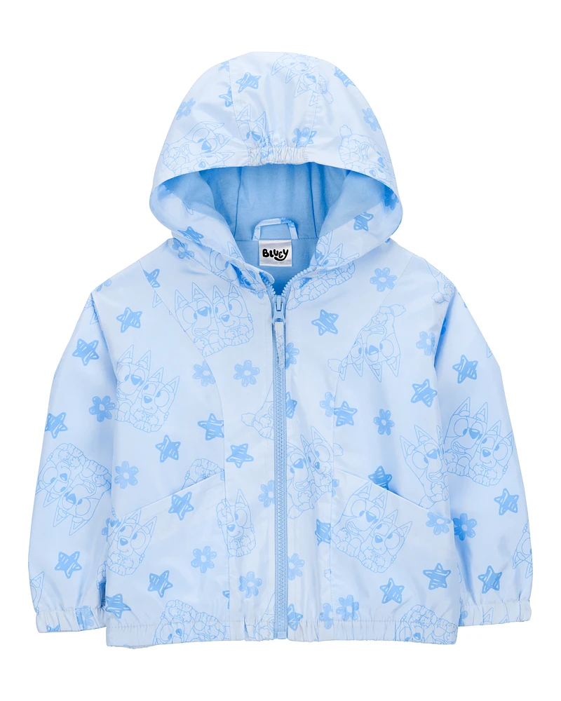 Toddler Bluey Windbreaker Jacket