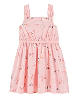 Toddler Butterfly Tank Dress