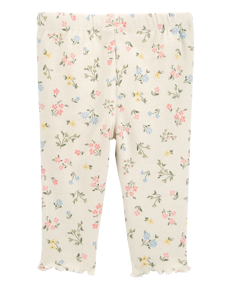 Baby Floral Pull-On Pants