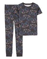 Kid 2-Piece Video Game 100% Snug Fit Cotton Pyjamas