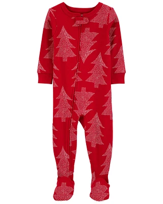 1-Piece Christmas 100% Snug Fit Cotton Pyjamas