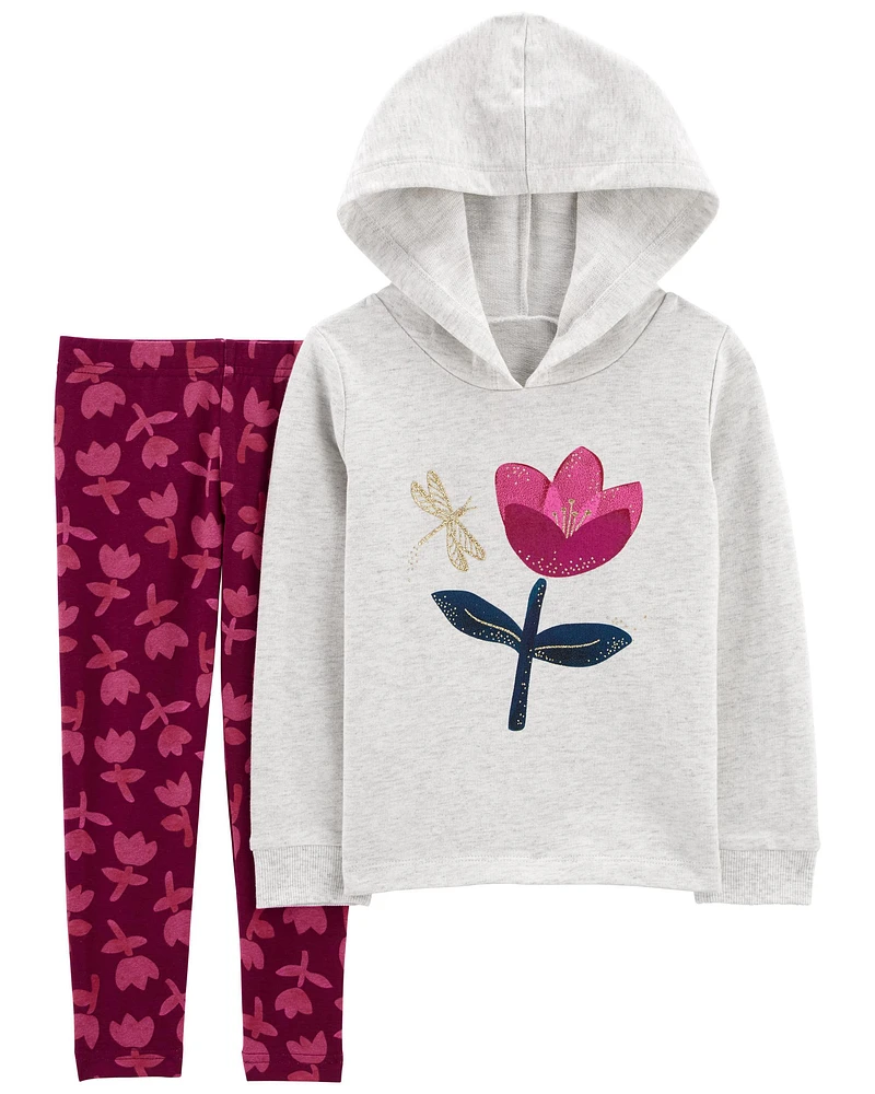 Baby 2-Piece Hooded Tee & Legging Set