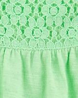 Eyelet Sunsuit