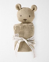 Baby Organic Cotton Bear Lovie