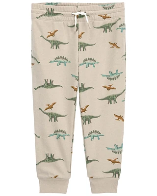 Dinosaur Pull-On French Terry Joggers