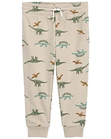 Dinosaur Pull-On French Terry Joggers