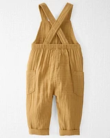 Baby Organic Cotton Gauze Overalls