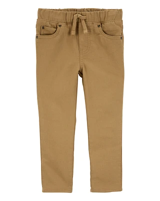 Toddler Pull-On Khaki Pants