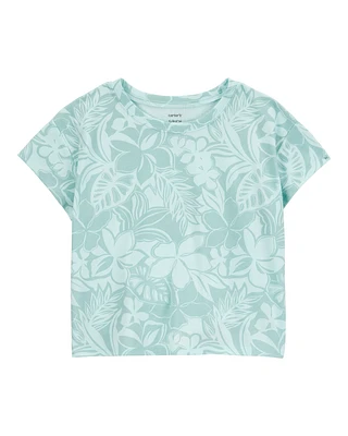 Kid Floral Short-Sleeve Tee