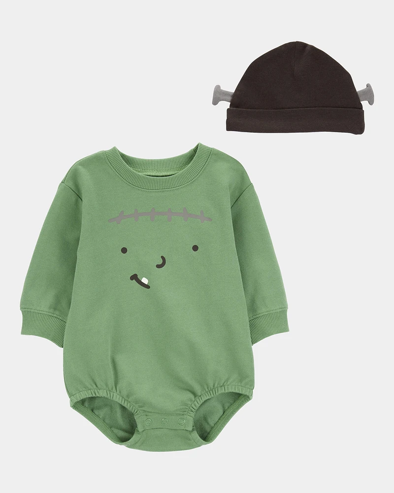 Baby 2-Piece Halloween Frankenstein Outfit Set