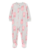 Baby 1-Piece Bunny Fleece  Pyjamas