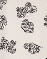 Kid 4-Piece Butterfly 100% Snug Fit Cotton Pyjamas