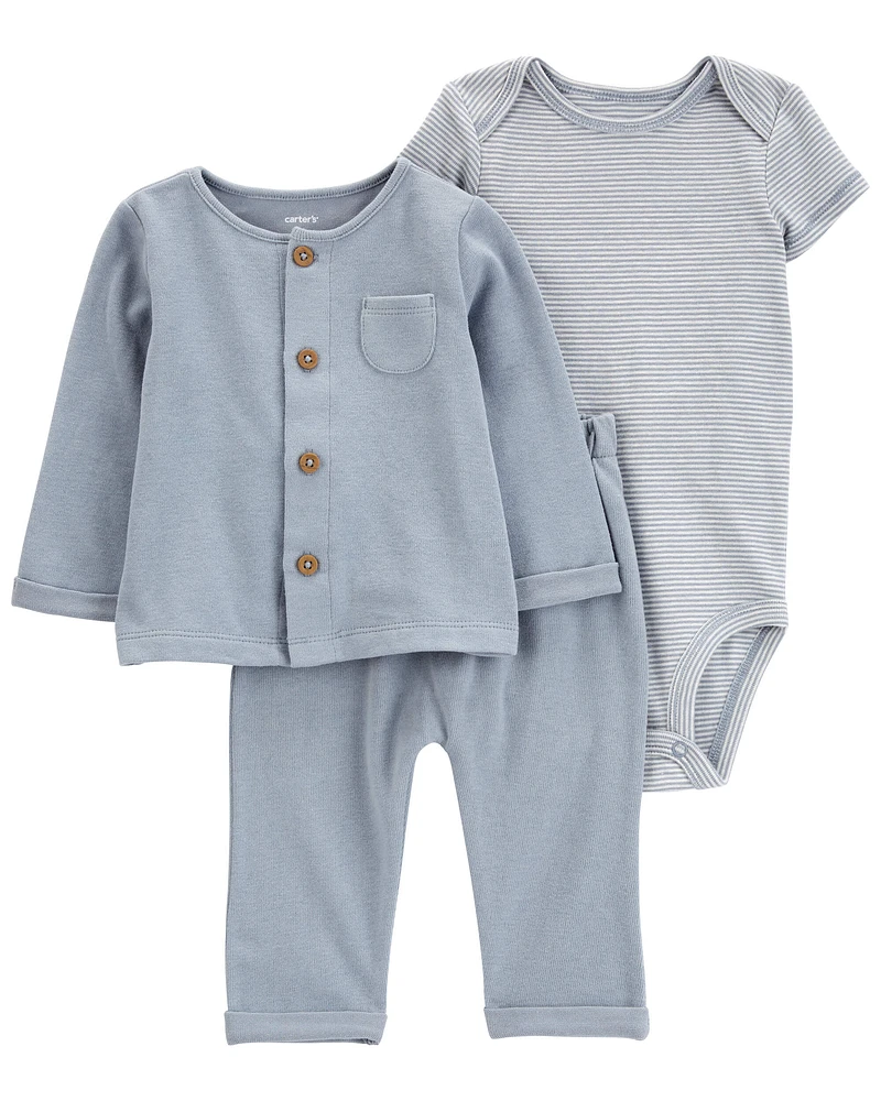 3-Piece Little Cardigan Set