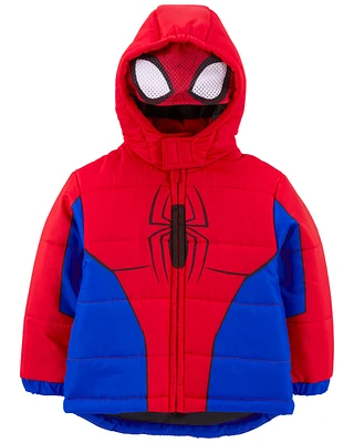 Toddler Spider-Man Puffer Jacket