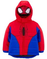 Toddler Spider-Man Puffer Jacket