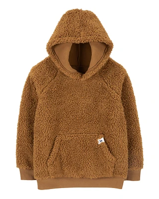 Kid Sherpa Pullover Hoodie