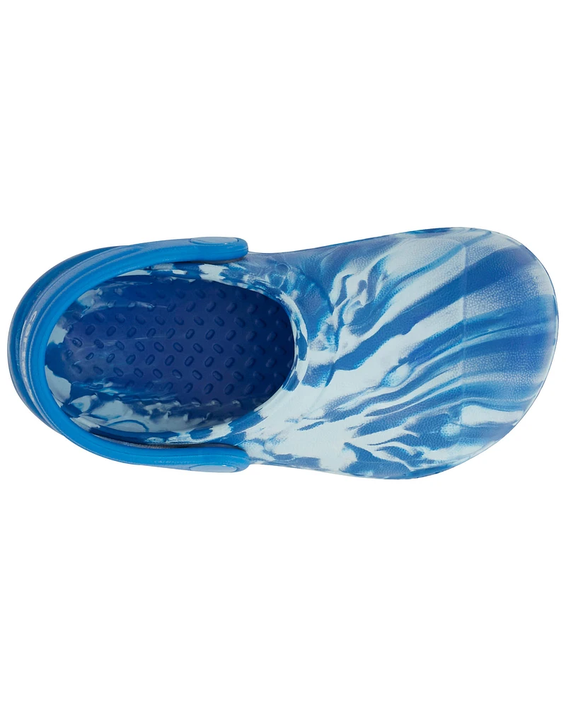 Tie-Dye Light-Up Rubber Clogs