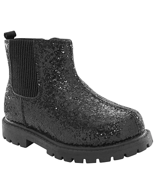 Toddler Glitter Chelsea Boots