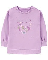 Toddler Heart Fleece Sweatshirt