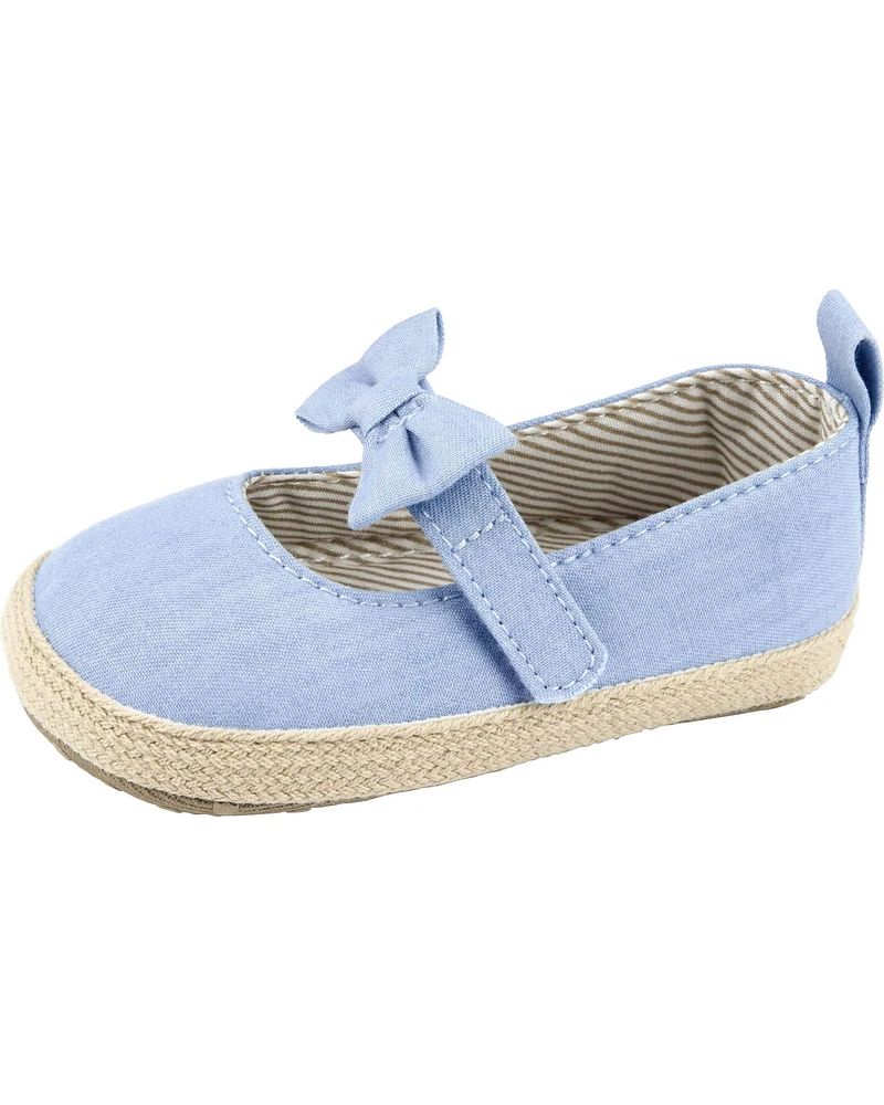 Chambray Mary Janes