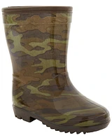 Toddler Camo Print Rain Boots