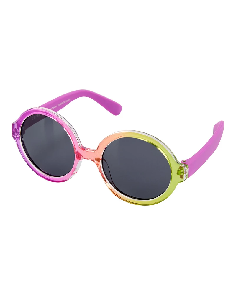 Baby Ombré Round Sunglasses