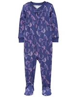 Baby 1-Piece Unicorn 100% Snug Fit Cotton Footie Pyjamas