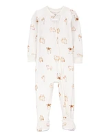 Baby Farm Zip-Up PurelySoft 1-Piece Pyjamas