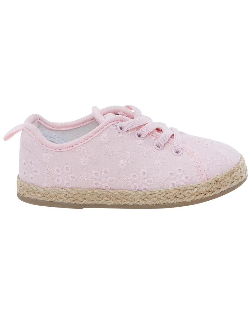 Toddler Eyelet Espadrille Sneakers