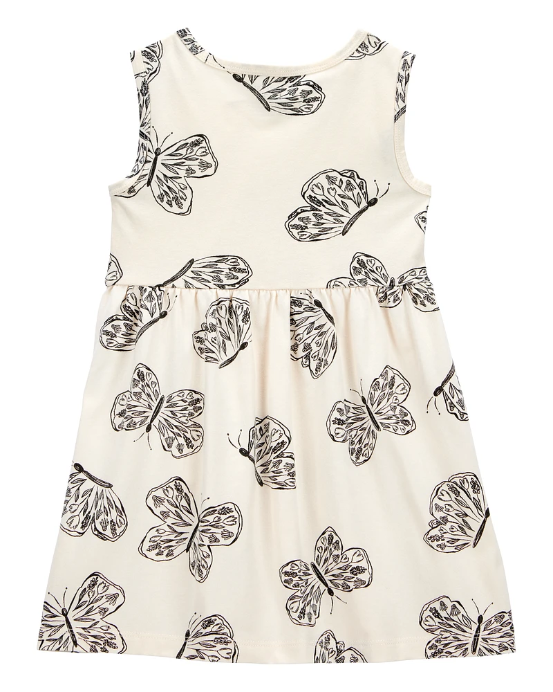 Toddler Butterfly Tank Dress