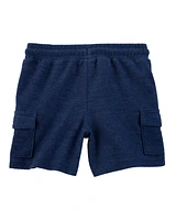 Toddler Cotton Shorts - Navy