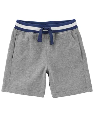Carter's Baby Boy Grey Knit Shorts