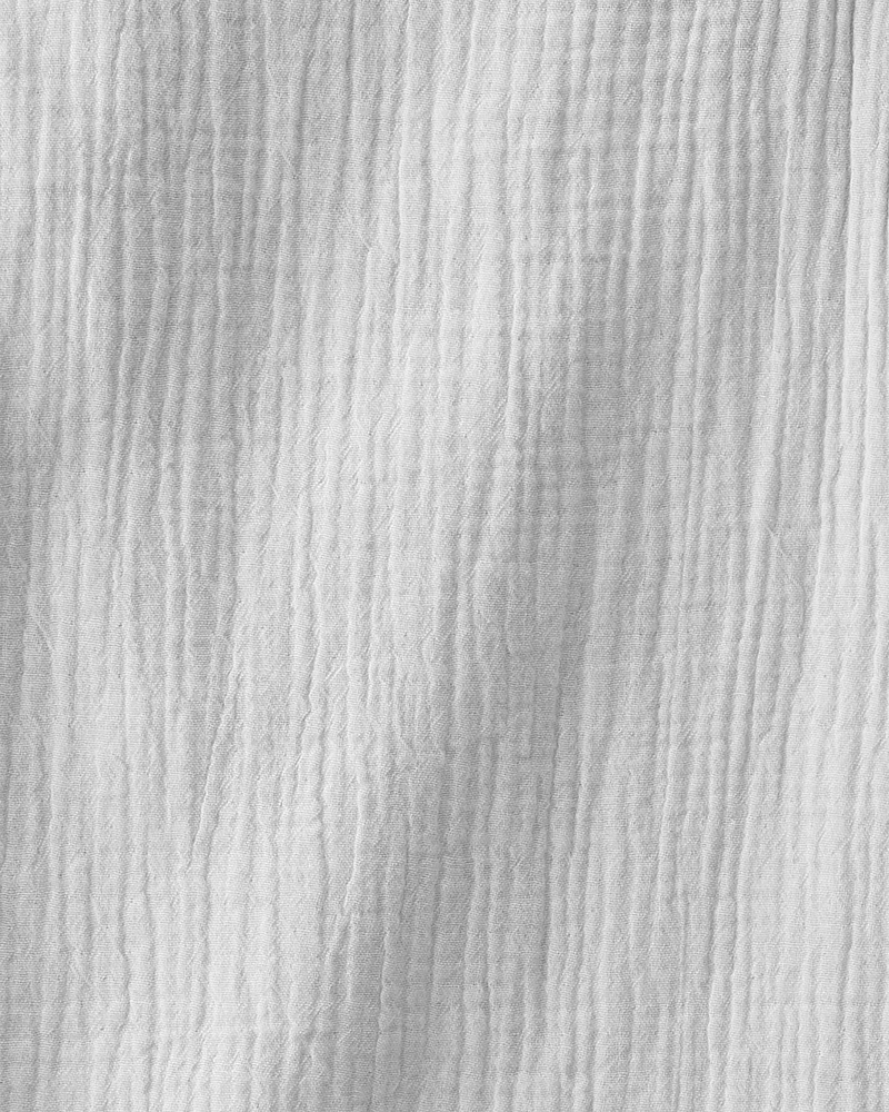 Organic Cotton Gauze Zip Blanket