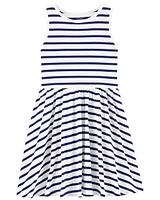 Striped Jersey Dress